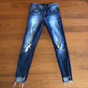STS Blue Emma Skinny Ankle Distressed Jean - 24